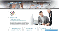 Desktop Screenshot of markmedia.com.ar