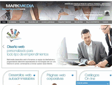 Tablet Screenshot of markmedia.com.ar